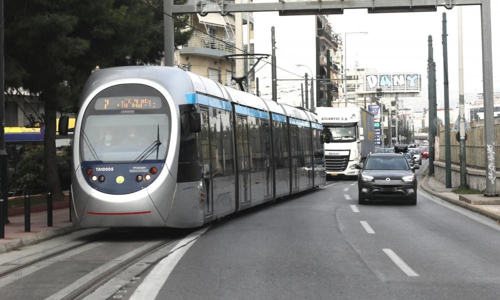 Χωρίς τραμ για τρεις ώρες η Αθήνα